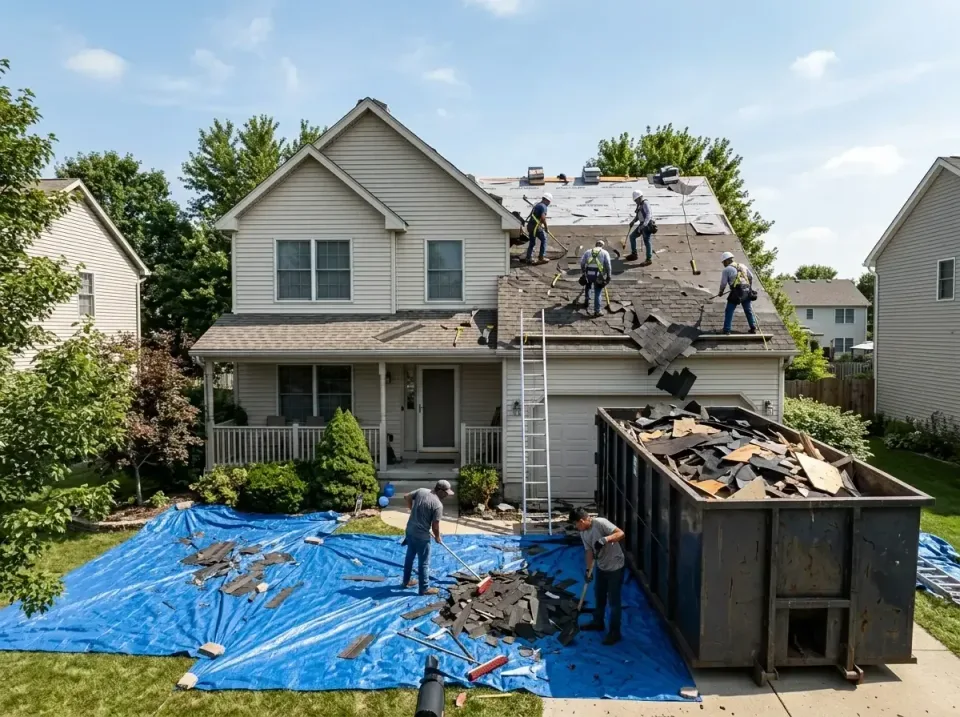 roof-replacement-debris-remova-004 — frequently asked questions, Cheapest Dumpster Rentals in West Dundee, IL